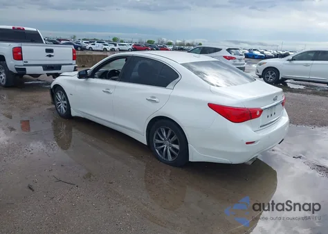 2016 Infiniti Q50 3.0T Premium from USA, damaged, VIN JN1EV7AP2GM305985